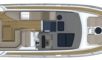 Cranchi M44 HT disposizione plancia disegno