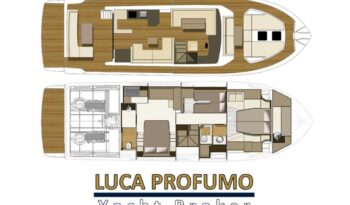 Cranchi T53 Trawler Rainieri (pianta interni)